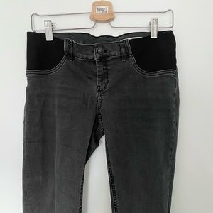 Zara Maternity Jeans with Ankle Zips, Sz M (US 28)